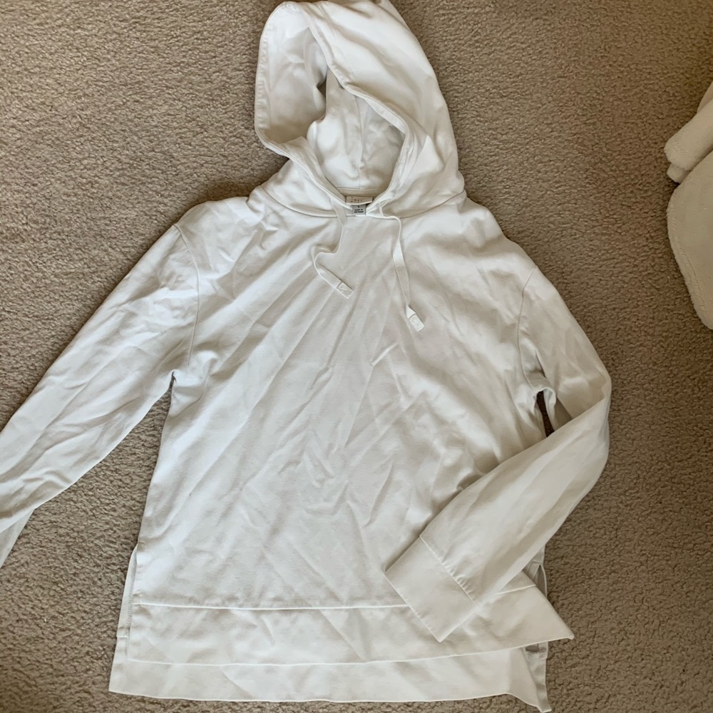 White sweatshirt